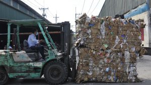 The quantity of scrap containers imported at seaports tends to increase