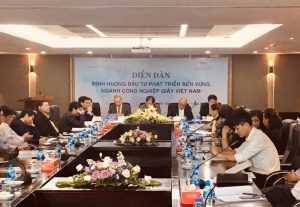 The forum "Investment orientation for sustainable development of the Vietnamese paper industry"